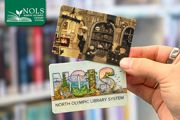 New library cards from Lance Snider and Sarah Necco.